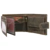  Pánska kožená peňaženka Wild RM-24-15L-BAW hnedej farby 10,5 x 8 x 3 cm