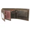  Pánska kožená peňaženka Wild RM-24-15-BAW hnedej farby 10,5 x 8 x 3 cm