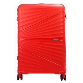    Pierre Cardin červený tvrdostenný 3-dielny kufor set 55/65/75 cm