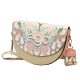  EGO ES0194RA 090024WL ružová dámska kožená kabelka cez rameno, crossbody kabelka 28 x 20 x 8 cm