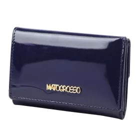    Mato Grosso 0900-32 RFID námornícka lakovaná dámska peňaženka 12 x 8,5 x 3 cm