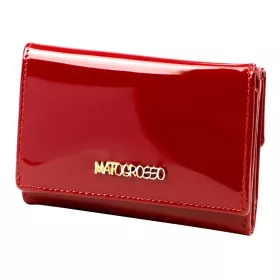    Mato Grosso 0900-403 RFID bordová lakovaná dámska peňaženka 12 x 8,5 x 3 cm