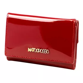    Mato Grosso 0900-403 RFID bordová lakovaná dámska peňaženka 12 x 8,5 x 3 cm