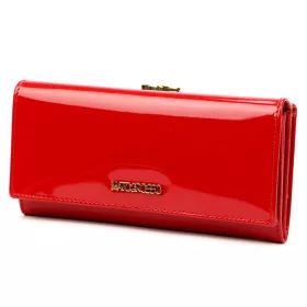    Maťo Grosso 0618-402 RFID červená dámska peňaženka z hovädzej kože 18,5 x 10 x 4 cm