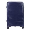  Pánsky kufor Pierre Cardin SARA03 203 - 28 námornícka modrá farba s prvkami brušnej peny, rozmery 47 x 75 x 29 cm