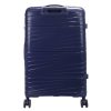  Pánsky kufor Pierre Cardin SARA03 203 - 28 námornícka modrá farba s prvkami brušnej peny, rozmery 47 x 75 x 29 cm