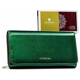    Peterson PTN 421077-SH-1 zelená dámska kožená peňaženka