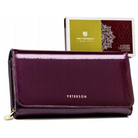    Peterson PTN 421077-SH-1 fialová dámska kožená peňaženka