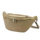  Luka 24-010 oriešková dámska kožená taška na opasok, crossbody 34 x 19 x 13 cm