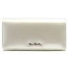  Pierre Cardin 07 SHINY 102 béžová dámska vláknová koženo-kožená peňaženka 18,5 x 10,5 cm