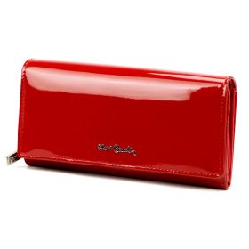    Pierre Cardin 07 SHINY 106 červená dámska kožená peňaženka 19 x 10,5 cm