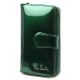  Pierre Cardin 07 SHINY 116 zelená dámska kožená peňaženka 9,5 x 16,5 cm