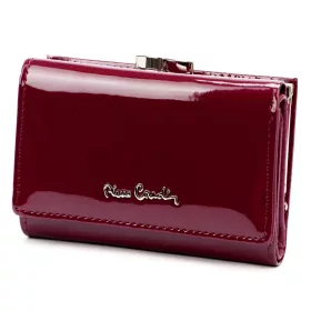    Pierre Cardin 07 SHINY 117 bordová dámska kožená peňaženka 12,5 x 9 cm