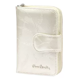    Pierre Cardin 02 LEAF 115 krémová dámska peňaženka z hovädzej kože 9,5 x 13 x 3,3 cm