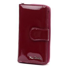    Pierre Cardin 05 LINE 116 bordová dámska peňaženka z hovädzej kože 9,5 x 17 cm