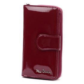    Pierre Cardin 05 LINE 116 bordová dámska peňaženka z hovädzej kože 9,5 x 17 cm