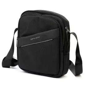    Pierre Cardin 8158 ALAN06 čierna pánska bočná taška, taška cez rameno 23 x 28 x 9 cm