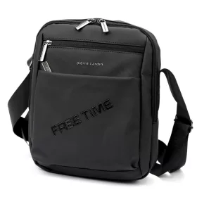    Pierre Cardin 8132 ALAN06 čierna pánska bočná taška, taška cez rameno 22 x 28 x 10 cm