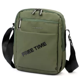    Pierre Cardin 8132 ALAN06 zelená pánska bočná taška, taška cez rameno 22 x 28 x 10 cm