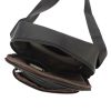  Pierre Cardin 8131 ALAN06 čierna polyesterová pánska bočná taška, taška cez rameno 24x29x10 cm