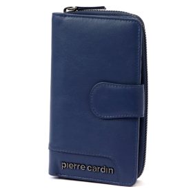    Pierre Cardin TILAK131 2202 modrá dámska kožená peňaženka 9,5 x 17 cm