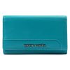 Pierre Cardin TILAK131 455 tyrkysová dámska kožená peňaženka 16 x 9,5 cm