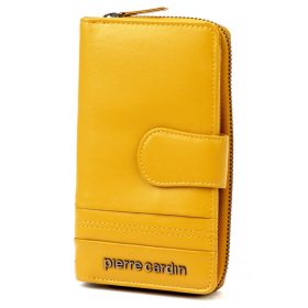    Pierre Cardin TILAK130 2202 žltá dámska kožená peňaženka 9,5 x 17 cm