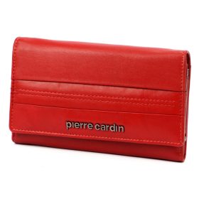    Pierre Cardin TILAK130 455 červená dámska kožená peňaženka 16 x 9,5 cm