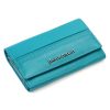  Pierre Cardin TILAK130 455 tyrkysová dámska kožená peňaženka 16 x 9,5 cm