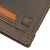  Nordee HVAL N4 hnedá pánska kožená peňaženka 10 x 12,5 x 3 cm