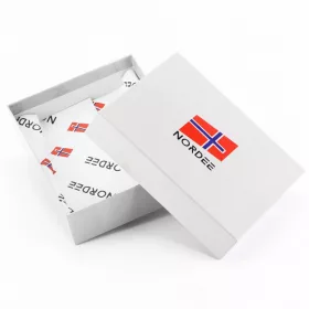    Pánska kožená peňaženka Nordee HVAL N4L hnedej farby 10,5 x 12,5 x 3 cm