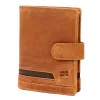  Nordee HVAL N4L koňaková pánska kožená peňaženka 10,5 x 12,5 x 3 cm