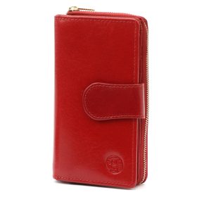    Gregorio ULV 7616 červená dámska kožená peňaženka 9,5 x 16,5 cm