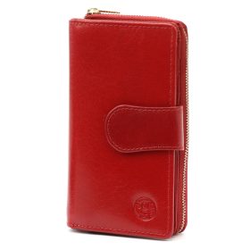    Gregorio ULV 7616 červená dámska kožená peňaženka 9,5 x 16,5 cm