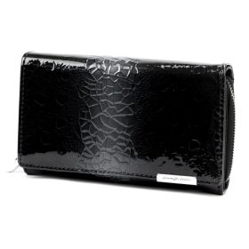    Jennifer Jones 5261-13 čierna dámska kožená peňaženka 16 x 10 x 4 cm