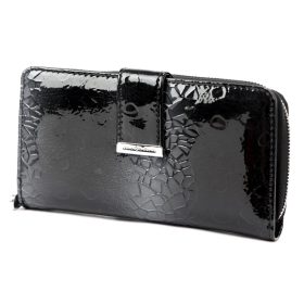    Jennifer Jones 5280-13 čierna dámska kožená peňaženka 16,5 x 9 x 3 cm
