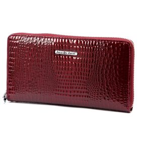    Jennifer Jones 5295-2 bordová dámska kožená peňaženka 19,5 x 10 x 2,5 cm