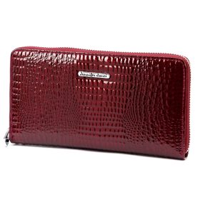    Jennifer Jones 5295-2 bordová dámska kožená peňaženka 19,5 x 10 x 2,5 cm