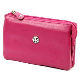    Gregorio NAP GG KR 10 purpurová dámska kožená peňaženka 16 x 10 x 3 cm