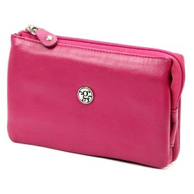    Gregorio NAP GG KR 10 purpurová dámska kožená peňaženka 16 x 10 x 3 cm