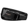 Peterson PTN A001 BLACK férfi marhabőr öv