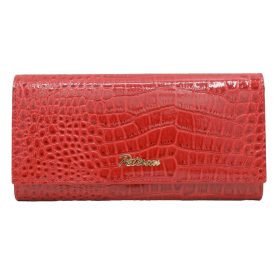    Peterson PTN CR-409 červená dámska peňaženka z pravej kože 18,5 x 9,5 cm