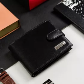    Pánska kožená peňaženka Peterson PTN 304Z-PR 2-1-1 čierna