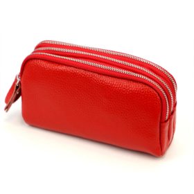    Dámska aktovka Eslee 2026 červená z hovädzej kože 17 x 9,5 x 5,5 cm