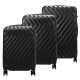  Pierre Cardin MED12 black abs 3-dielna sada kufrov 58, 68, 78 cm