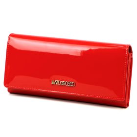    Maťo Grosso 0946-404 RFID červená dámska kožená peňaženka 18,5 x 9 x 4 cm