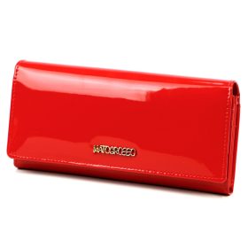    Maťo Grosso 0946-404 RFID červená dámska kožená peňaženka 18,5 x 9 x 4 cm