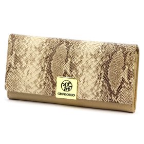    Gregorio SMC-100 béžová dámska peňaženka z hovädzej kože 18,5 x 9,5 x 3,5 cm