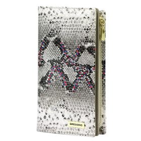 Dámska peňaženka z hovädzej kože Gregorio SN-124 šedá