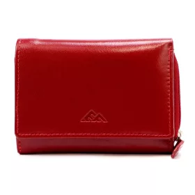    EL FORREST 568-480 RFID červená dámska kožená peňaženka 12 x 9 x 3,5 cm